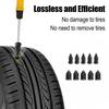 Universal Car Tire Repair Kit with Tire Repair Strips, Portable Emergency Puncture Fixing Tool for Auto, SUV, Truck - Quick Plug