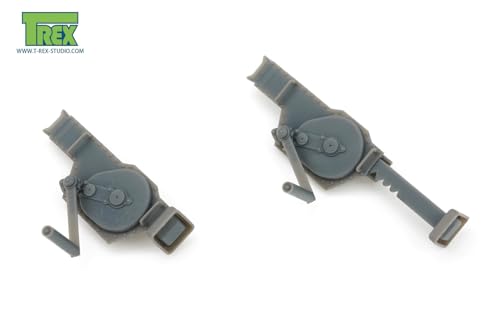 T-Rex Studio 1/35 WWII German Tank 20t Jack, Short Type (Set of 2) Plastic Model Parts TR35181 (Tank)