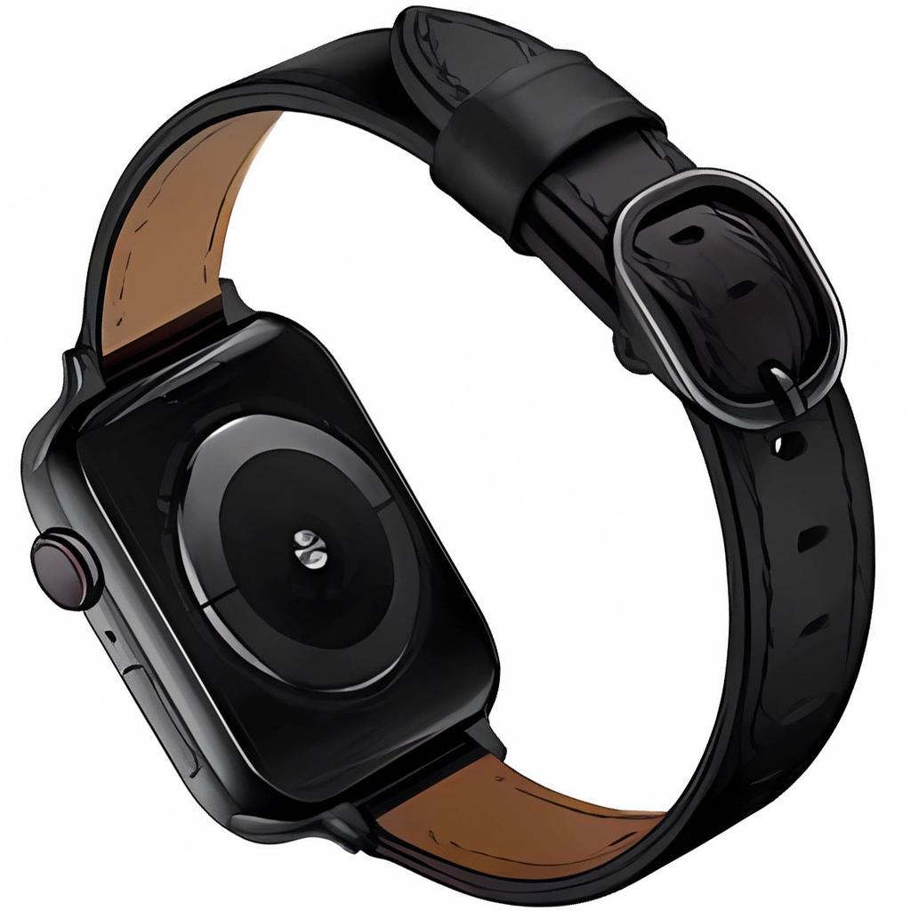 NCFCK Watch Band Apple Compatibility Genuine Leather Material BDXQB8