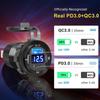 12V Quick Charge 3.0 USB C Car Charger Socket Dual PD & QC3.0 USB Fast Chargring Socket Power Outlet with LED Voltmeter Switch