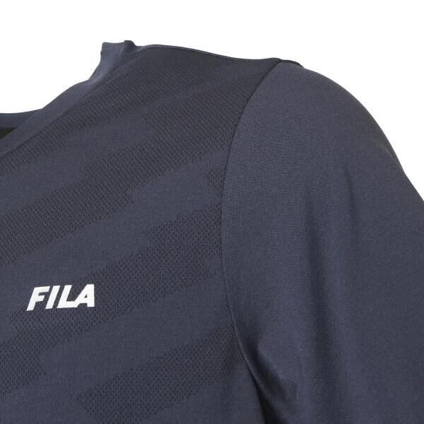 Fila Men S ShorT Sleeve T ShirT Big paTTern fi4hTf6412m