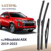 For Mitsubishi ASX -    Wiper Front & Rear Wiper Blades Windshield Windscreen Window Brushes 24"+21"+10"