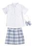 Clearstone Schrank Cosplay Halloween Karoband Blau Shelly's Uniform, Damen,