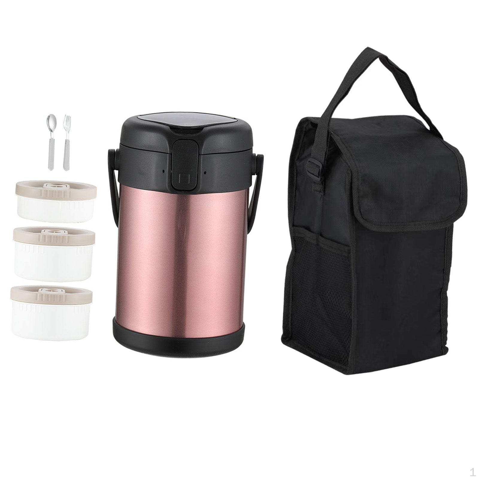 Stainless Steel Lunch Box Set for Convenient Meals розовый 6379₽