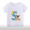 26 English Alphabet Cartoon Printed T-Shirt Children'S Jacket