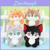 Fluffy Wolf Plush Toy Cute Fox Doll Soft Keychain Perfect For Gifts