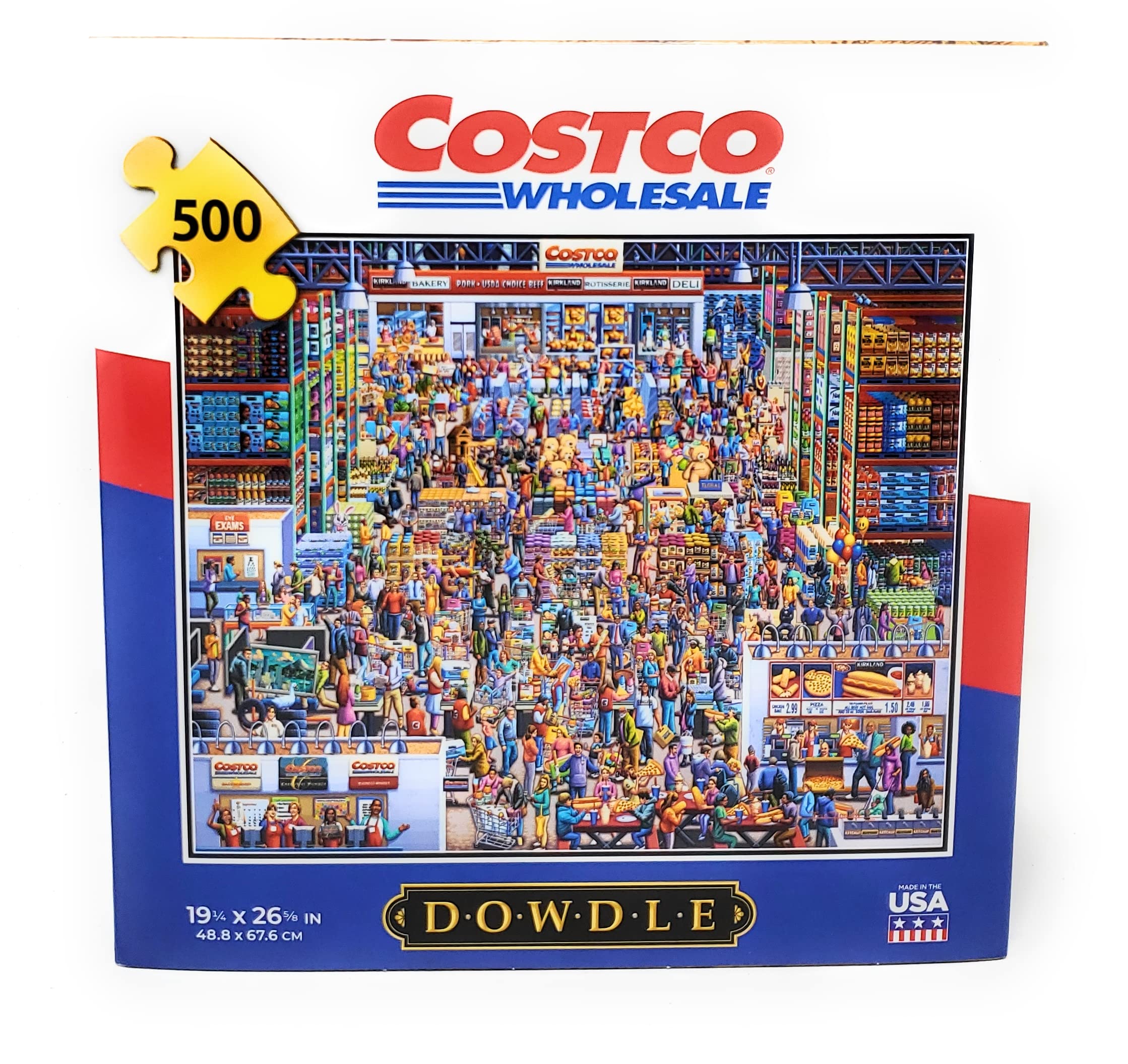 

Эксклюзивный пазл Eric Dowdle от Costco, 500 деталей