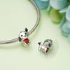 New Copper Duck Mouse Dragon Wolf Pendant Bead Fit Original Charms Bracelet Trinket Jewerly Accessories