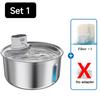5.5L Wireless Charging Automatic Water Fountain  Intelligent Pet Water Dispenser With Filter Drinking Fountain For Cats Dogs
