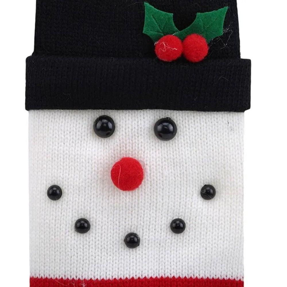 Santa Clause Red Wine Protective Case Cloth Wine Bottle Accessories  Wine