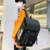 Unisex Fashion Print Backpack, New Design Canvas Backpack, Large Capacity School Travel Bag with Laptop Compartment