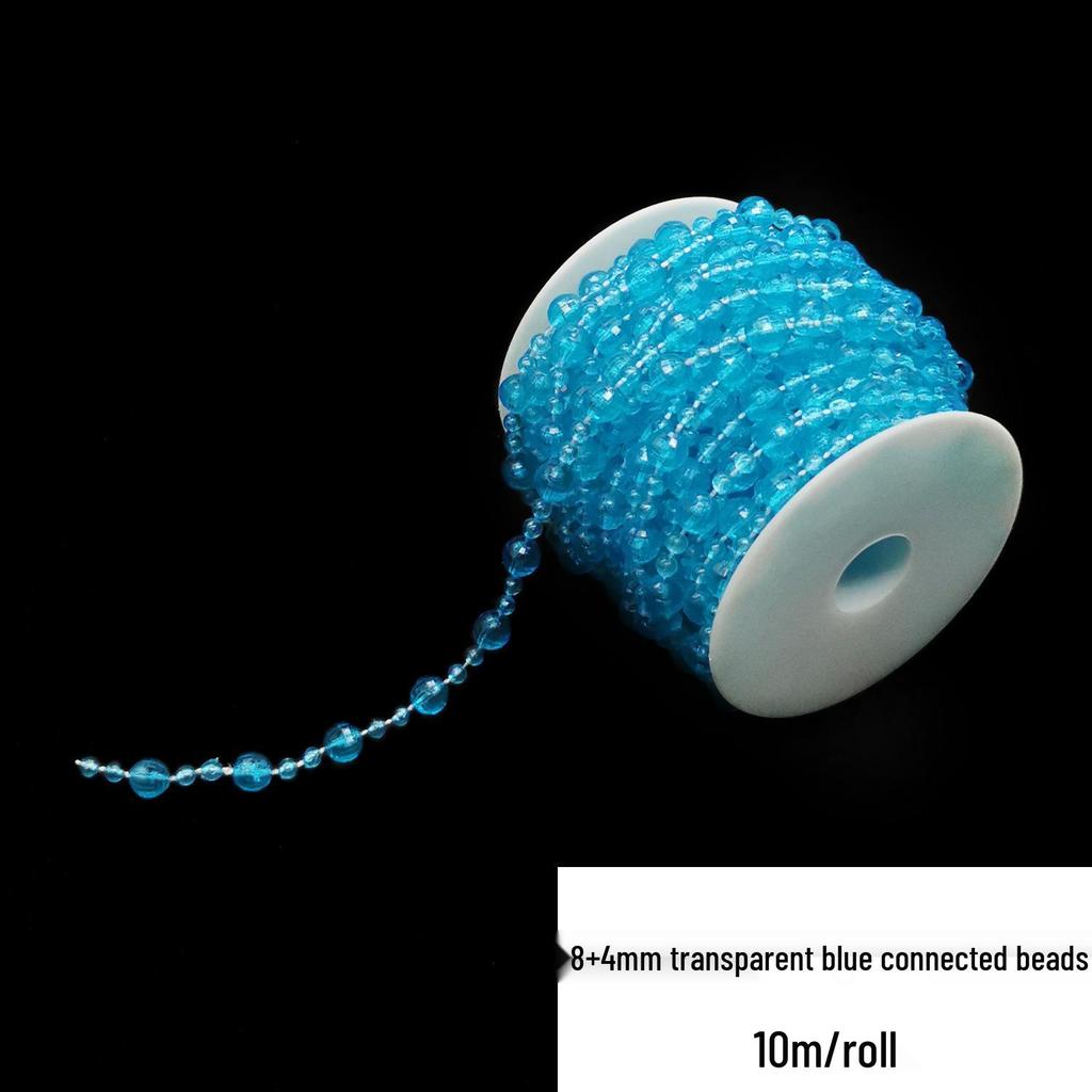 Double-Line Pearl Sunflower Snowflake Beads DIY Decoration