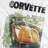 Chevrolet Womens/Ladies Corvette Poster Vintage T-Shirt