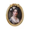 Antique Oval Picture Frame With Rose Design Resin Photo Frame For Tabletop And Wall Hanging Farmhouses Home Decors Gift