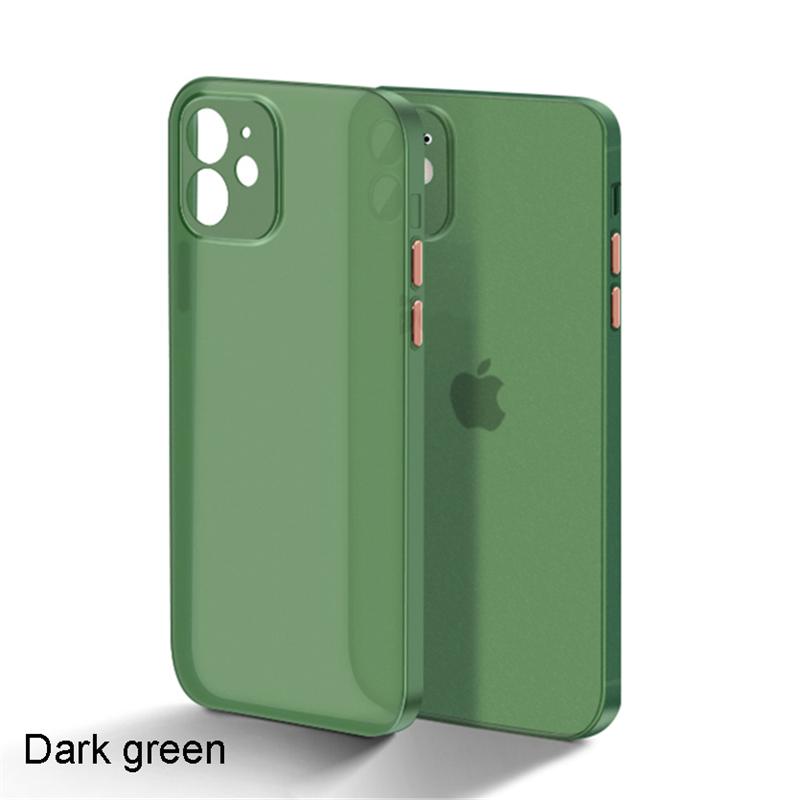 Ultra Thin Translucent Silicone Soft Case For For Iphone 16 15 14 13 11 12 Mini Pro XS Max X XR 8 Plus Shockproof Matte Cover