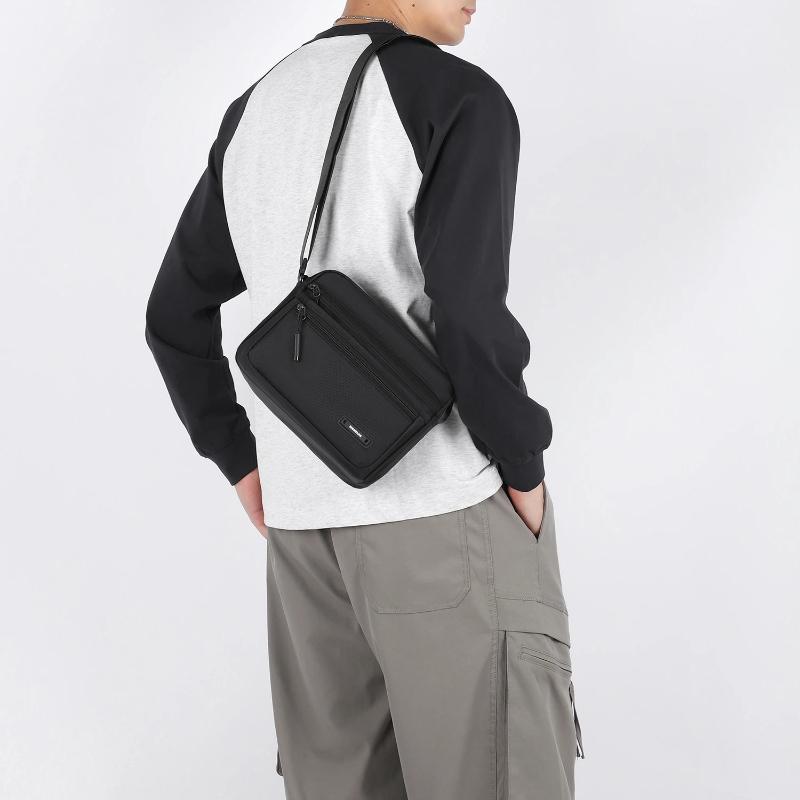 New Fashion Men's Crossbody Bag – Big Capacity Nylon Shoulder Bag with Multiple Pockets for Work & Travel