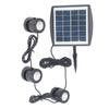 Solar Spot Lights Outdoor 6V 2W Waterproof UV Proof 13 Colors Yard Spotlight Landscape Lighting for
