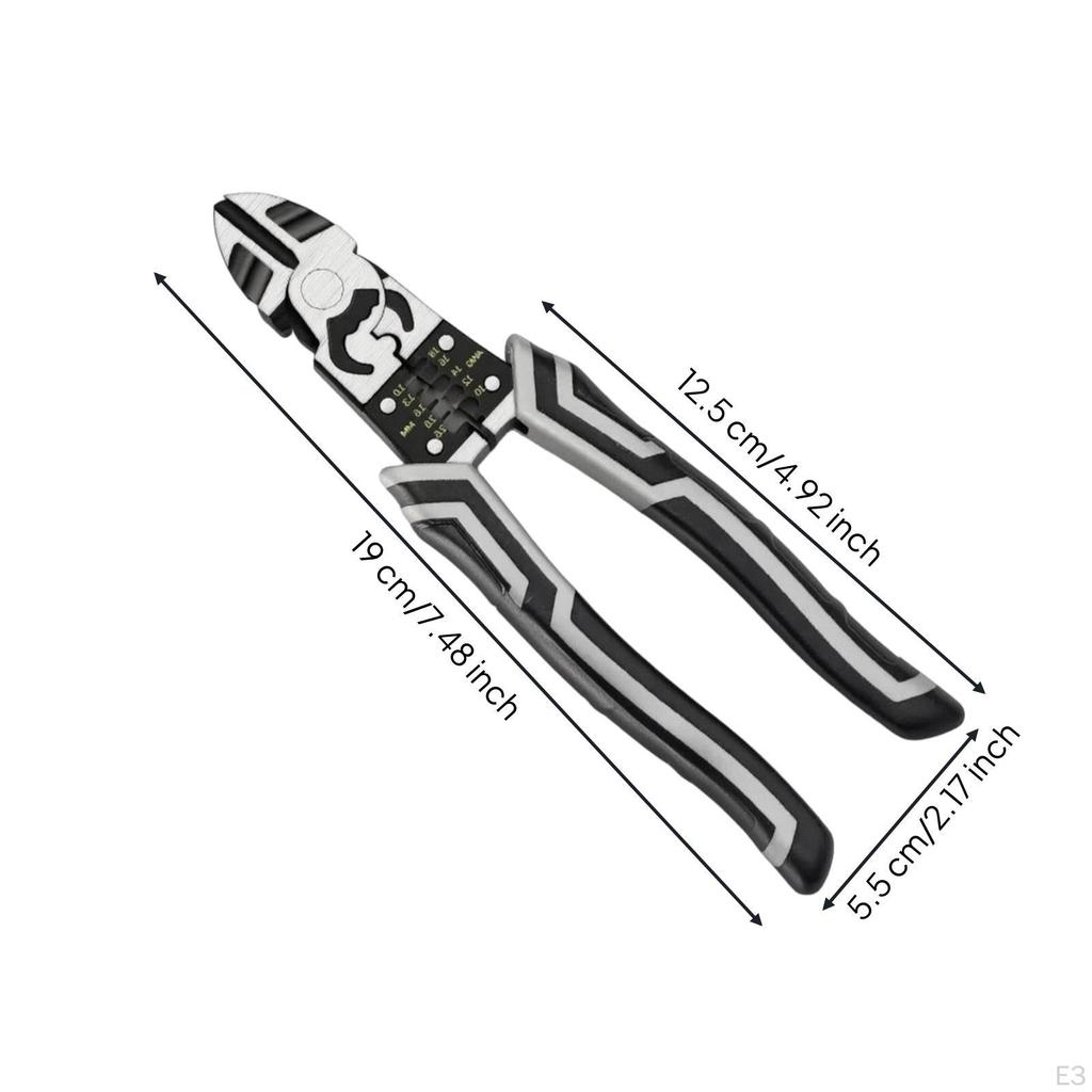 Wire Insulation Remover with Crimping Tool HighHardness Pliers