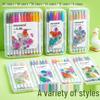 MONAMI Munami 3000 Vezel Waterverf Fijnpunt Pen Set, 24 Kleuren