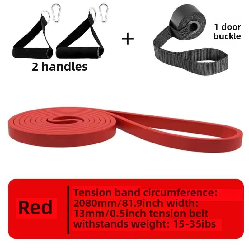 Hot Selling Yoga Fitness Resistance Band Tension Band Tension Rope Suspension Elastic Rope Strength Training Belt Tpe Material