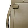 Michael Kors Solid Logo Pendant Square Commuter Casual Leather Shoulder Crossbody Tote Bag Medium Women bags Army-Green 35S0GU9S2L-ARMY