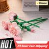 24-Day Blooming Countdown Calendar Flowers Building Blocks Toy Christmas New Year Valentine's Day Holiday Gift Decor Flower Set