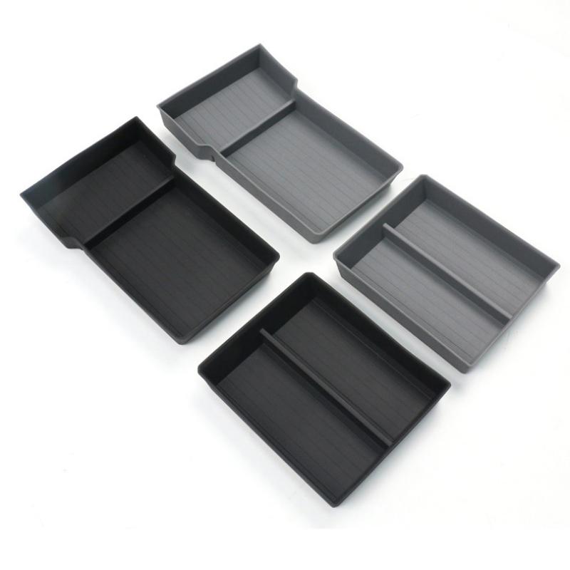 For Tesla Model 3 Highland 2024 Center Console Storage Organizer Box Armrest Box Tray Accessories Glasses Cup Phone Card Holder