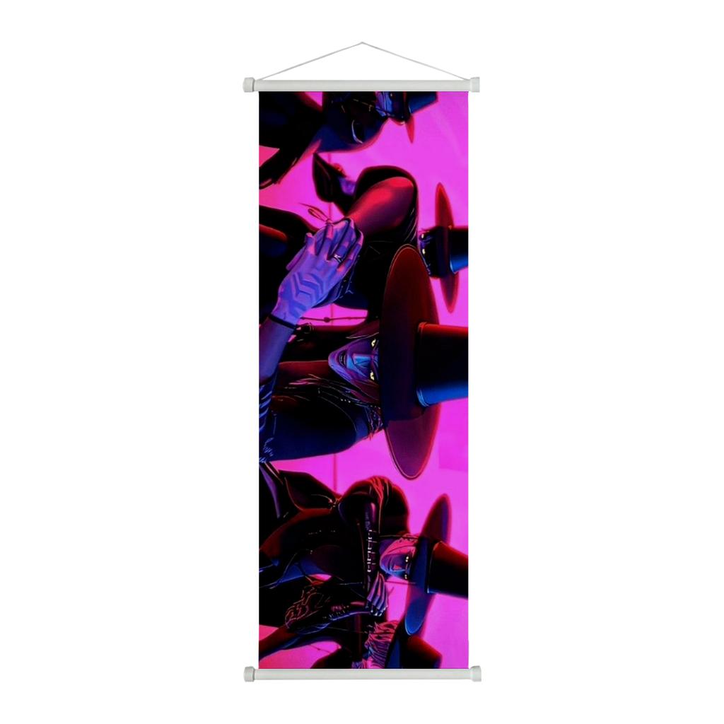 Anime Movie Peripheral Scroll Painting Poster Interior Decoration Painting ,1pc ,9.8in*27.5in