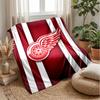Detroit Red Wings Flanell Fleece Decke Gemütliche Warme Überwurfdecke Für Sofa Bett Reise Ganzjahresgebrauch