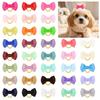 10/20/30pcs Pet Dog Grooming Hair Bows Hairpin Small Puppy Hair Bows Solid Color Pet Hair Accessories Pet Hair Ties Daily Use