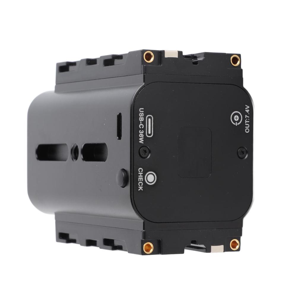 Dummy Battery Power Adapter for NP F970 F550 F770 Double Sided Camera Battery Power Supply Mount for Display and