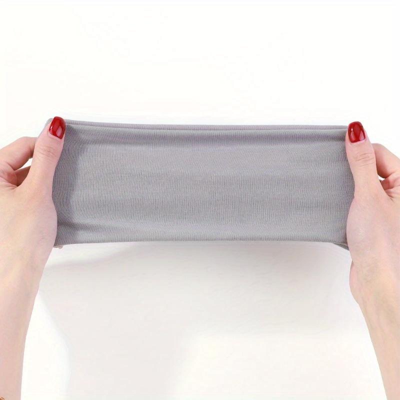 1Pcs Women Solid Color Elastic Hair Band Sport Head Band Gym Yoga Hair Strap Girls Running Washing Face Hairbands