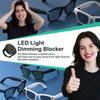 2/4Pcs Dust-proof Camera Lens Protect Cover Adjustable Light Shielding Sticker  Bright Environment