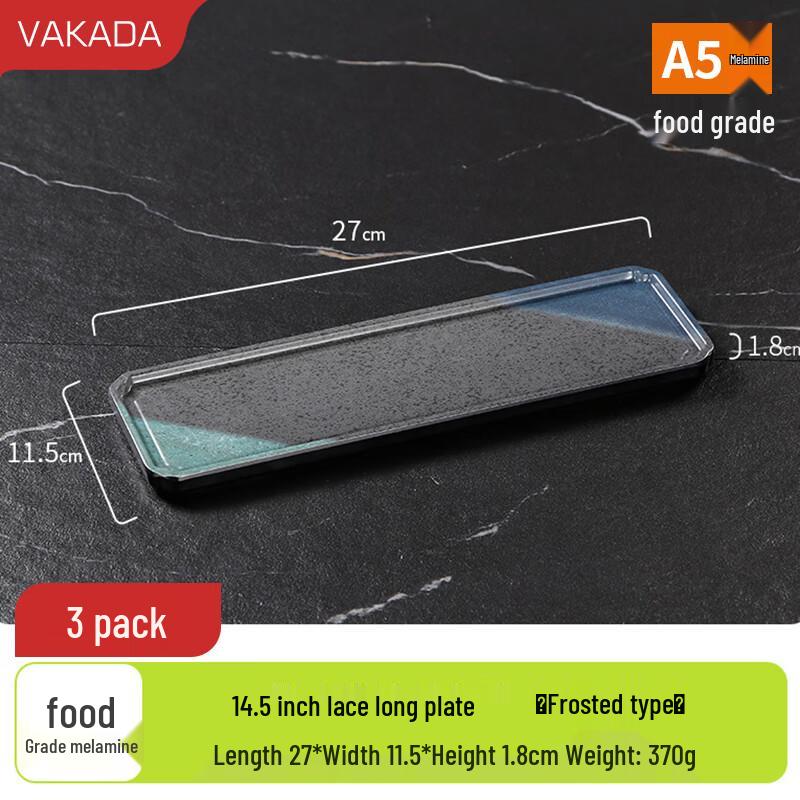 

VAKADA Melamine Round Dinner Plate