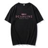 BLACK and PINK WORLD TOUR DEADLINE T-shirt Summer Short Sleeve Male Tshirts Unisex Streetwear Korean Band Fashion T Shirt Women