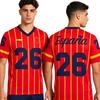Spain Football Tee Jersey España Design Graphic Print Tshirts Short Sleeve Summer Fashion T-shirt V-neck Loose Men/Women Tees