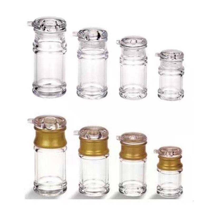 Homeglen 6-Piece Tabletop Condiment Dispenser Set