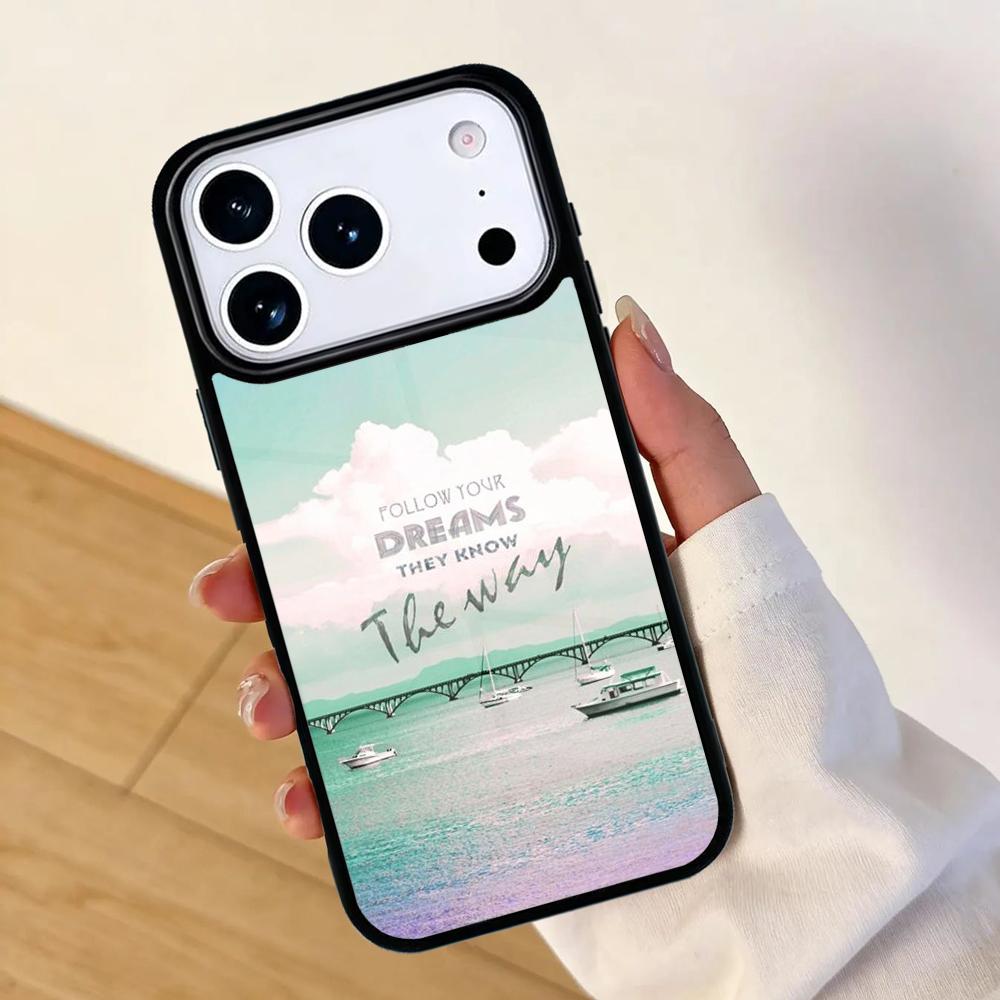 Travel inspiration Phone Case For Apple iPhone 17 air 16 Pro Max 15 Pro Max 14 13 12 11 Mini Back Cover