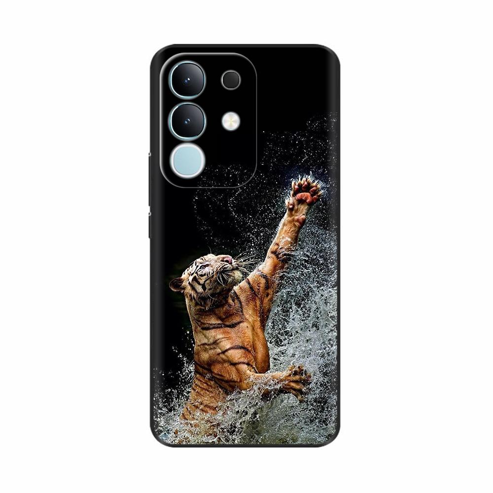 For Vivo Y29 4G Case Luxury Painted Back Cover Soft Silicone Phone Cases For Vivo Y29 4G Case Y 29 Shockproof Coque Bags Fundas