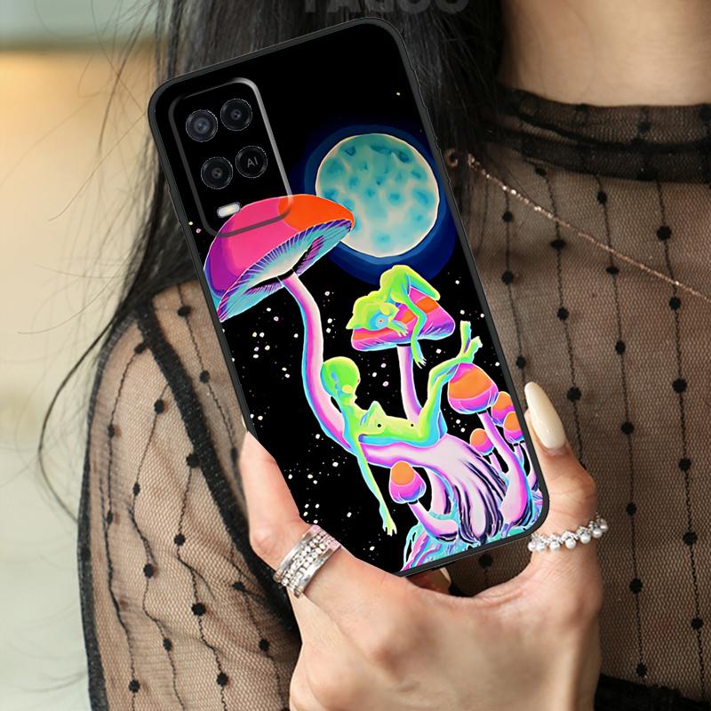 

Mushroom Moon Shroom Farmer Case For Oppo A5 Pro A15 A17 A57 A77 A18 A38 A58 A78 A98 A94 A74 A54 A40 A60 A80 A96 A76 A16 OPPO A94 5G