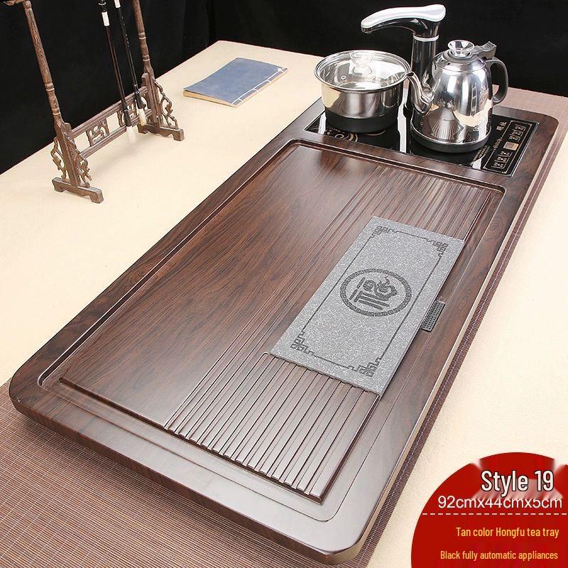 

Solid Wood Automatic Kung Fu Tea Tray Set