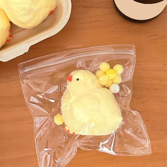 Brinquedo de Aperto de Frutas Desenho Animado Subida Lenta Alívio de Estresse Estrela Croissant Foca Pintinho Brinquedo Sensorial Estudantes Trabalhadores de Escritório Presente Anti-ansiedade