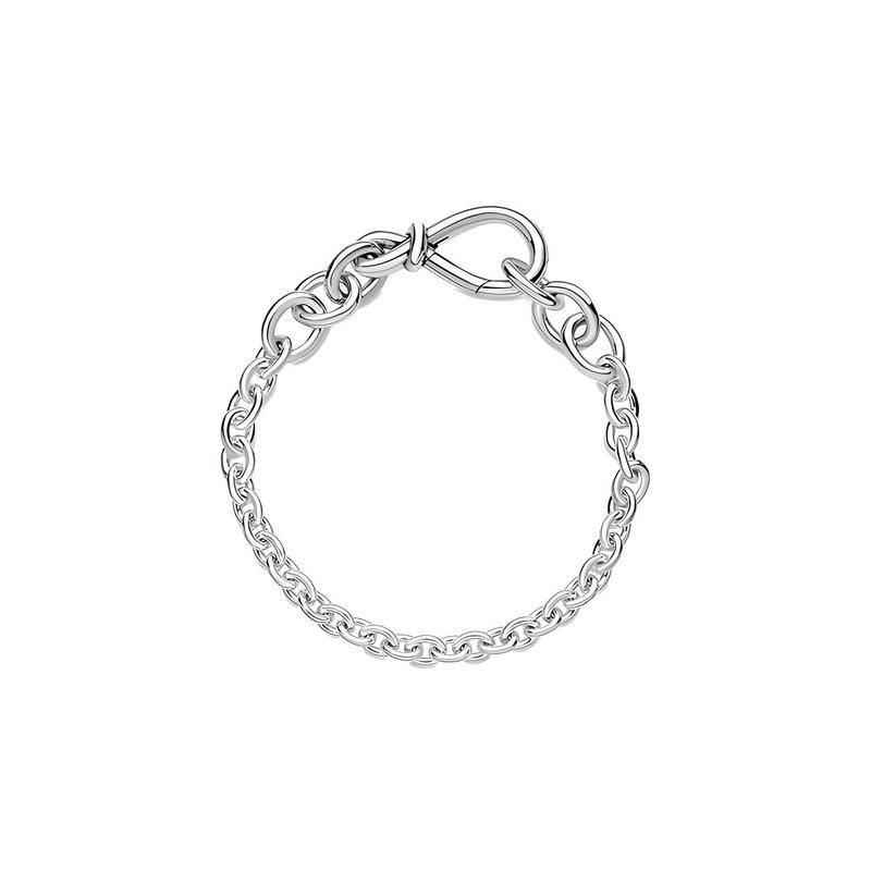 Pandora Ewiges Symbol Rosettenkette Silber 925 Silberarmband Damen 598911C00