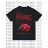 2025 Zomer 100% Katoen Unisex Marc T-shirt Casual Nee