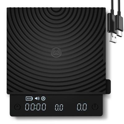 TIMEMORE Kaffeewaage Basic Mini, 0,1 g Genauigkeit, Tropfwaage, kompakt, wiederaufladbar