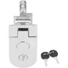 RV Door Lock Trailer Entry Door Lock Compression Latch Powder Coated Zinc Alloy Antirust for Motorhome Yacht