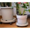 Plant Mover Holder With Locking Casters Plastic Base for Indoor Outdoor Gardening Use Easy Assembly Heavy Load Stability