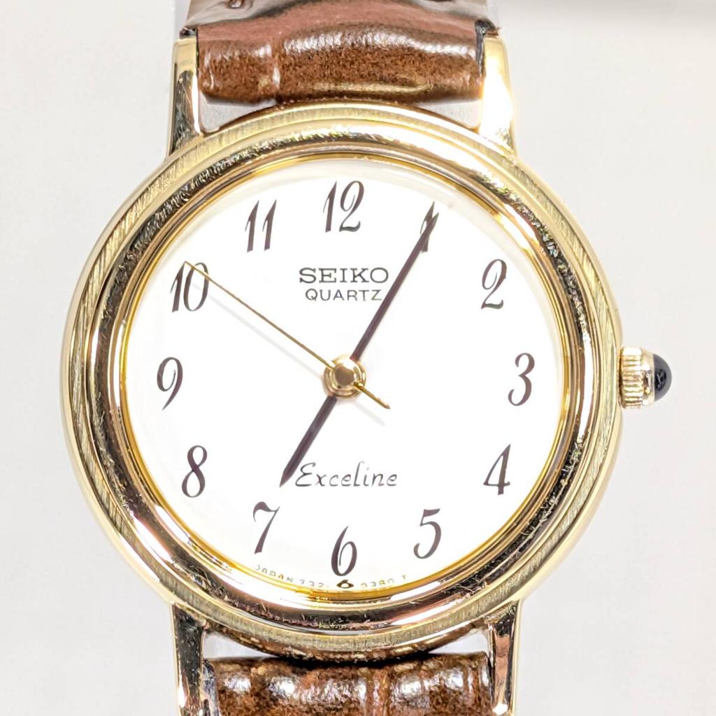 SEIKO Excelline Battery and Strap Working Ladies' Watch, Replaced, Condition, Z-03