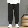 Nadměrná velikost 4XL-10XL Módní Oversize Kalhoty pro Muže Oblečení Ležérní Pružný Pas Dlouhé Kalhoty