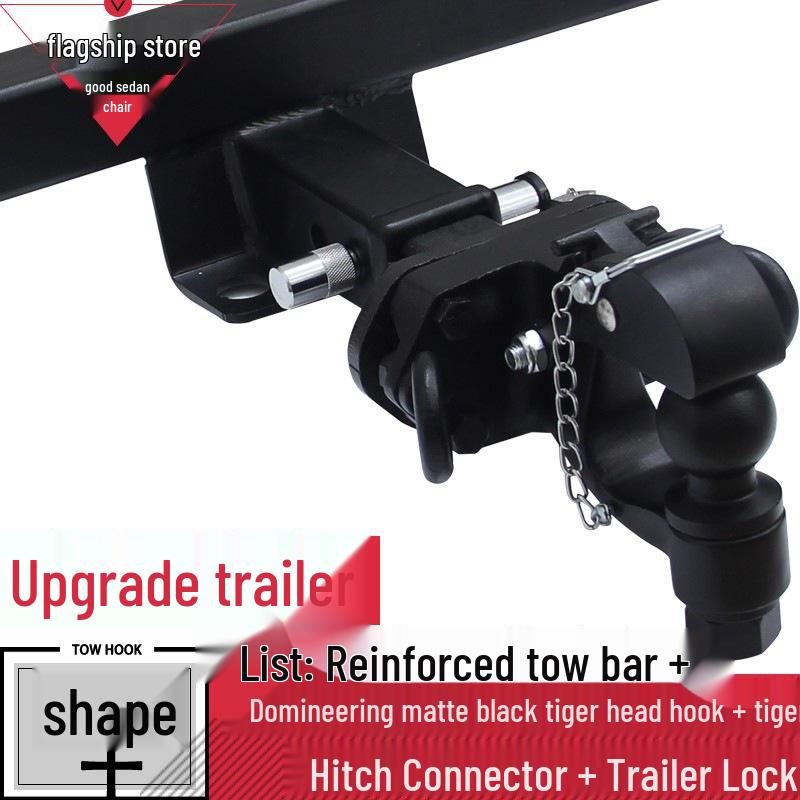 Nissan Paladin Rogue Rear Tow Bar with Square Hole Adapter